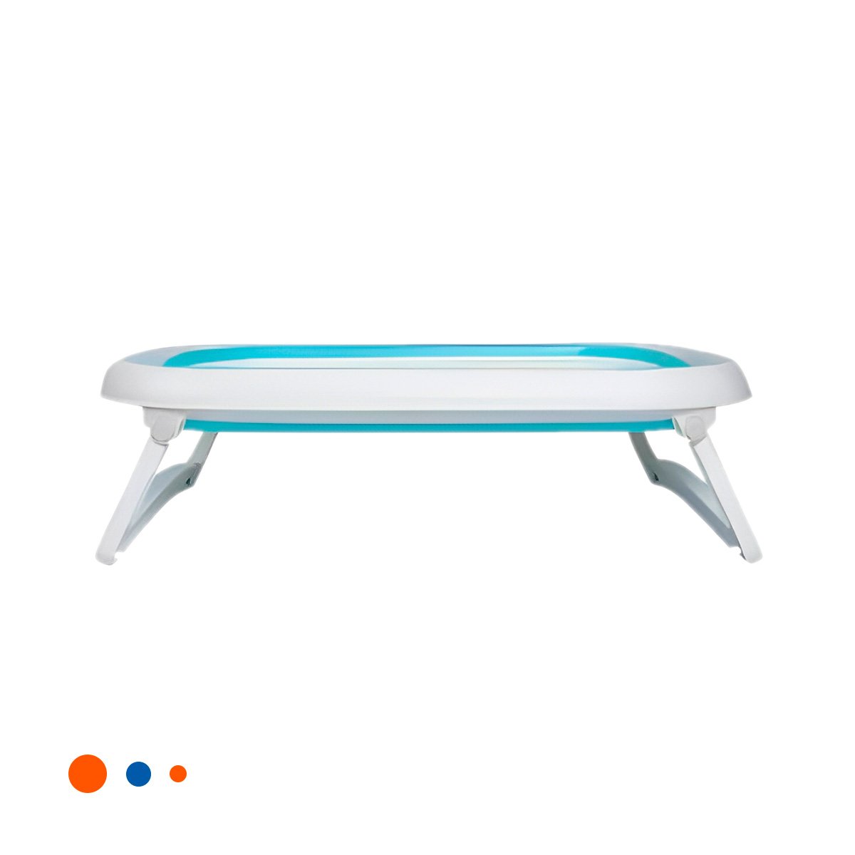 BAÑERA PLEGABLE PARA BEBE RESISTENTE Y FUNCIONAL PARA USO DIARIO VERDE Y+REGALO STICKER - 1