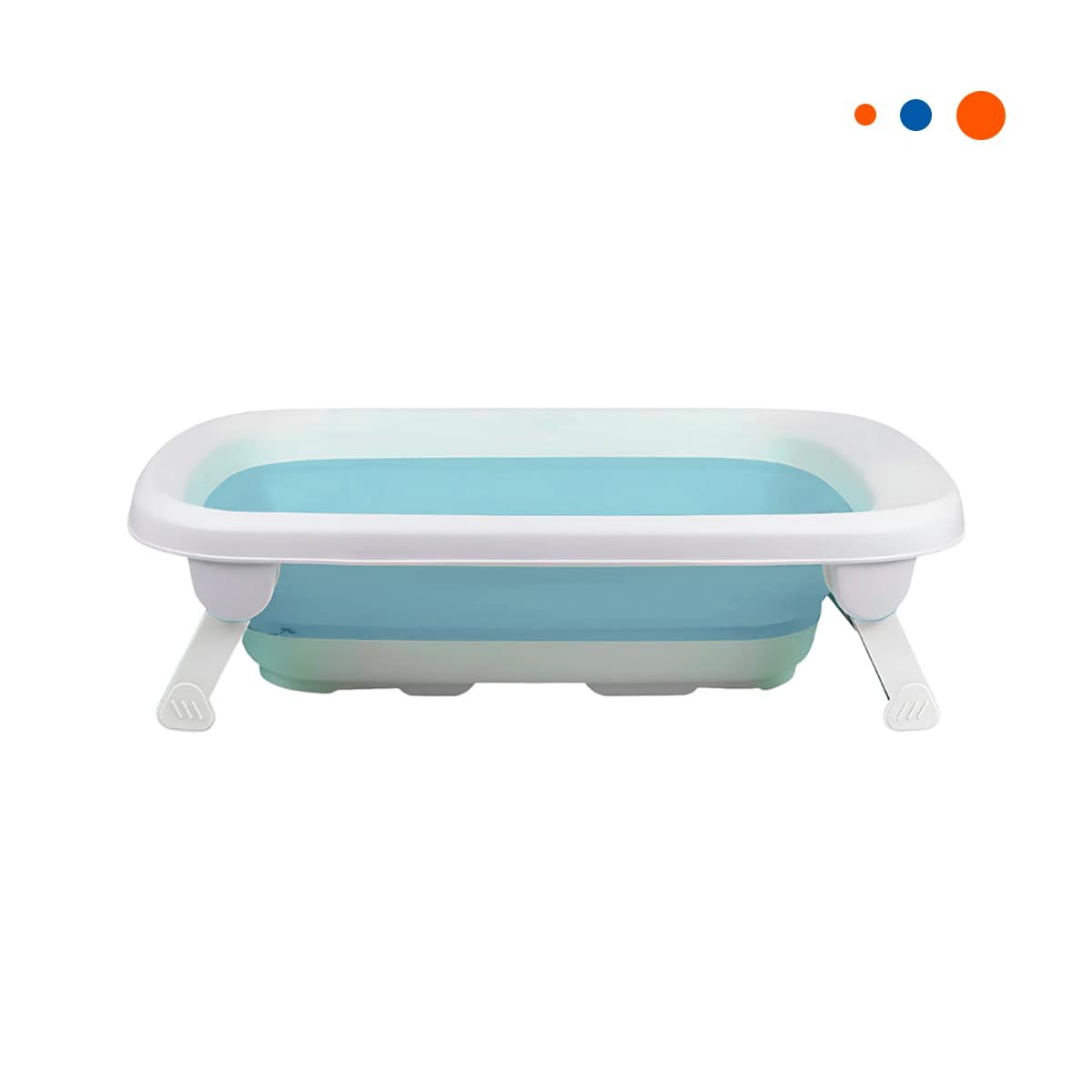 PACK2 CUADRO PLEGABLE PARA BEBE VERSATIL, RESISTENTE Y FUNCIONAL CELESTE Y+REGALO STICKER - 2
