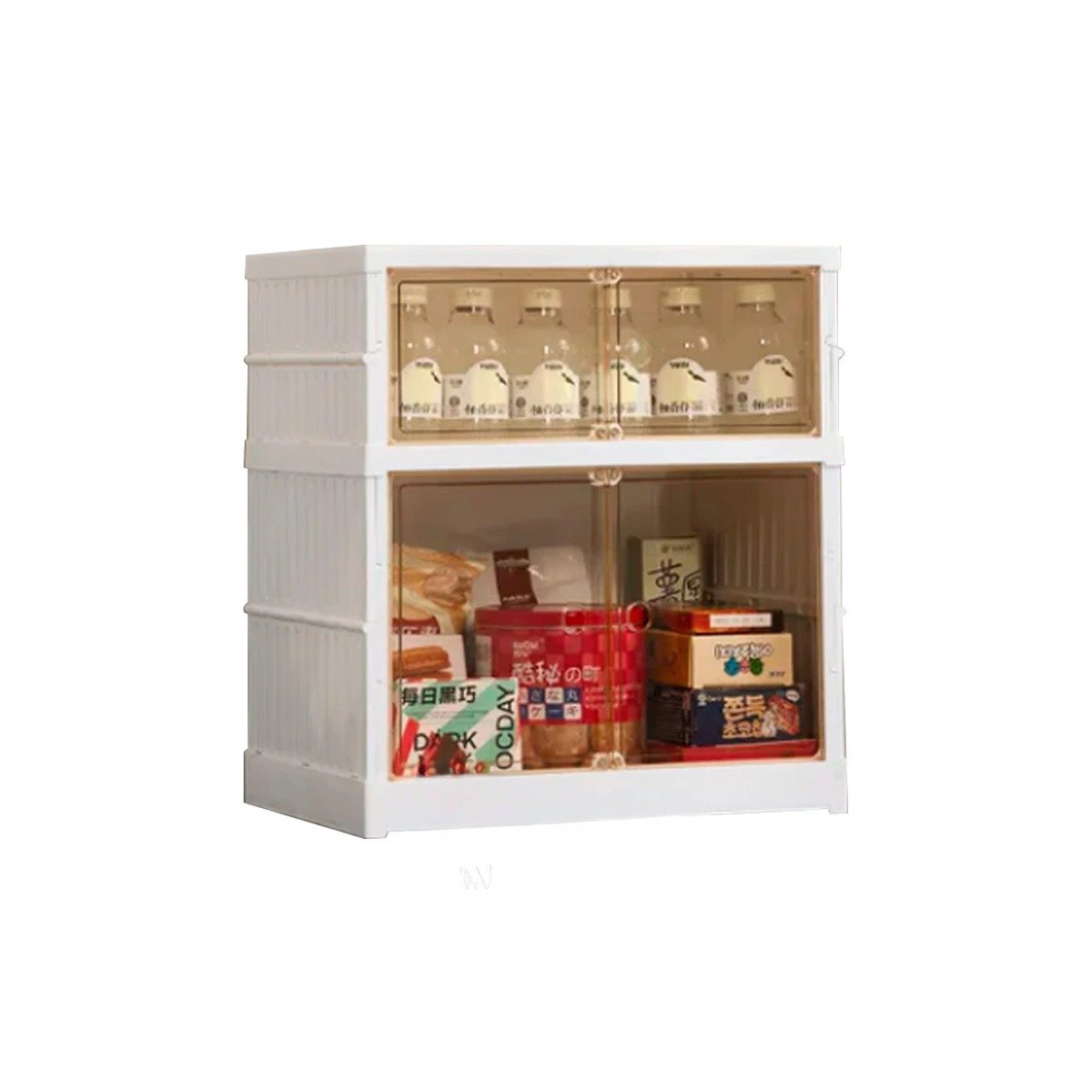 ESTANTE DE ALMACENAMIENTO 2 NIVELES BLANCO PARA LA UTILIDAD DE HIJOS Y+LIGAS REGALO - 5