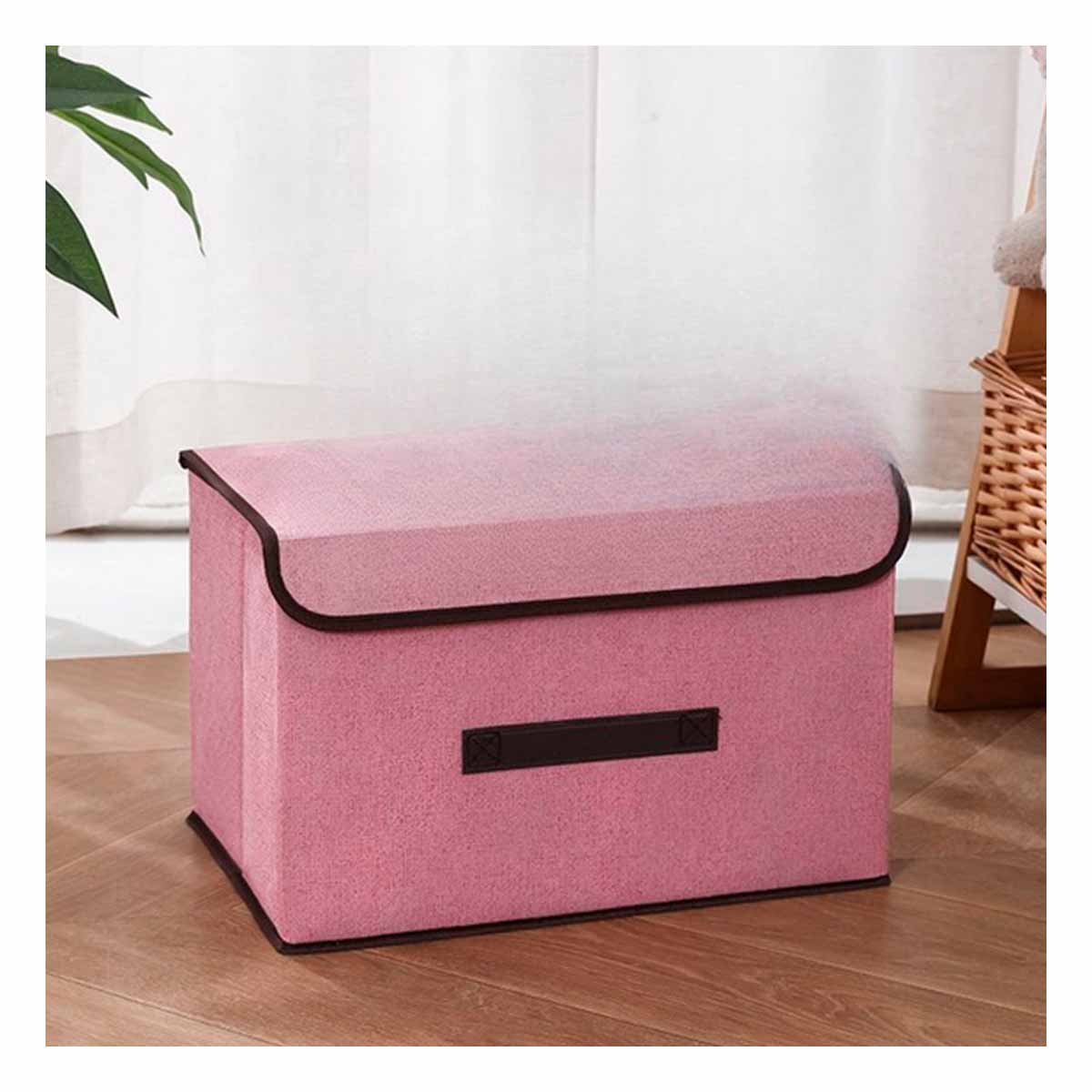 PACK6 MODULO TEXTIL ROSADO 36X24X23CM PARA ROPA ACCESORIOS Y MAS Y+REGALO STICKER - 5
