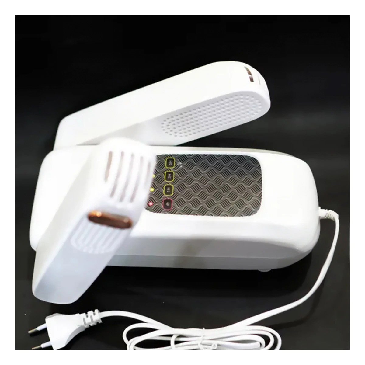 SECADOR DE ZAPATOS ELECTRICO COMPACTO PARA ESPACIOS PEQUENOS HOGAR BLANCO Y+PAPEL REGALO - 2