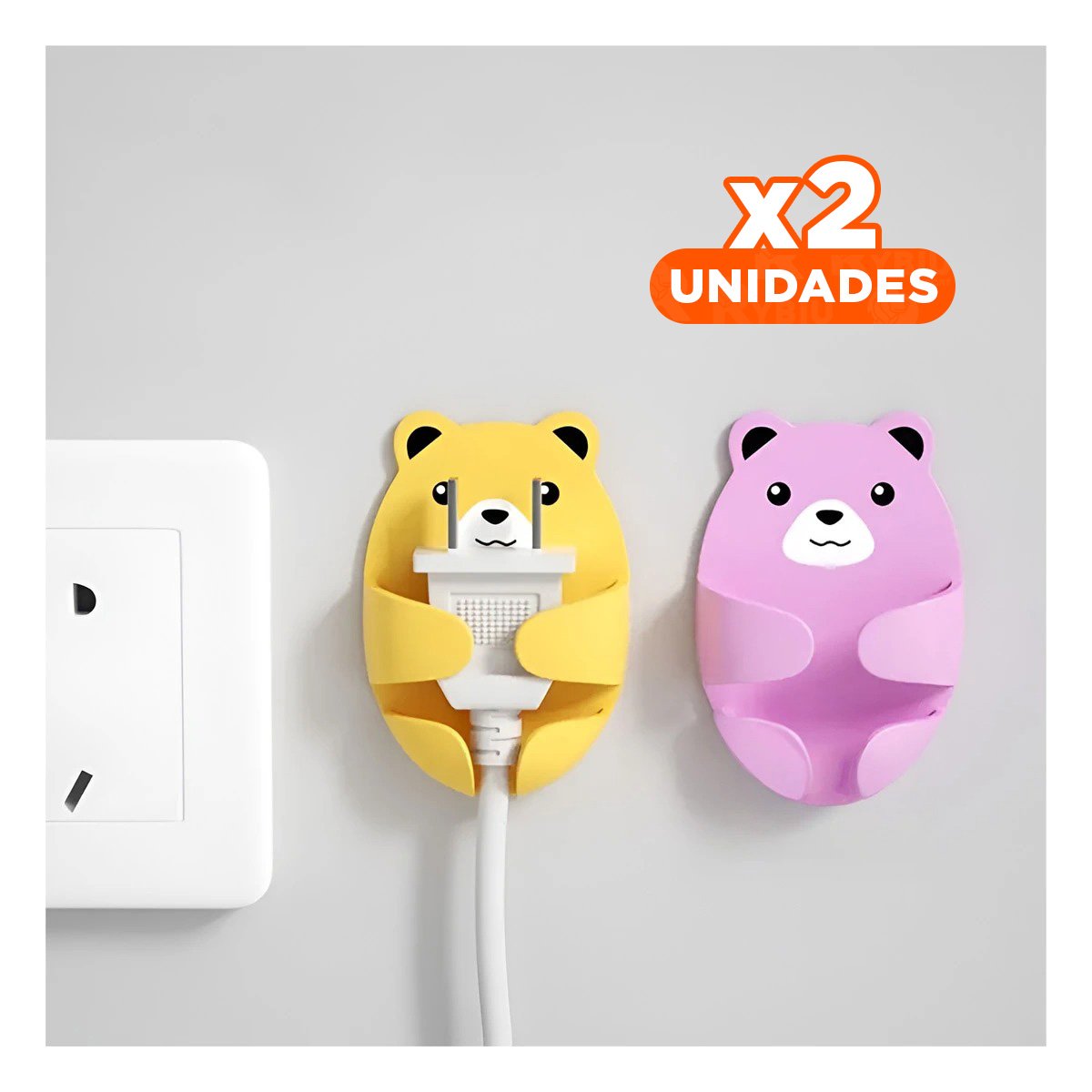 PACK2 SOPORTE DE PARED DIBUJOS ANIMADOS CON MUCHA CAPACIDAD EN SU SALA - 1