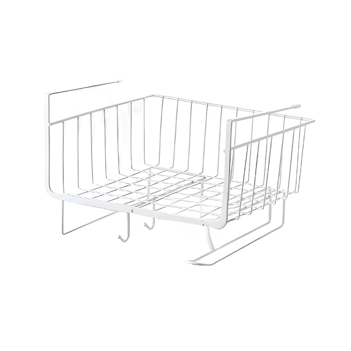 CESTO FLOTANTE METALICO 28,5X20X27 CM BLANCO PARA LA GESTION EN FAMILIA Y+PAPEL REGALO - 5