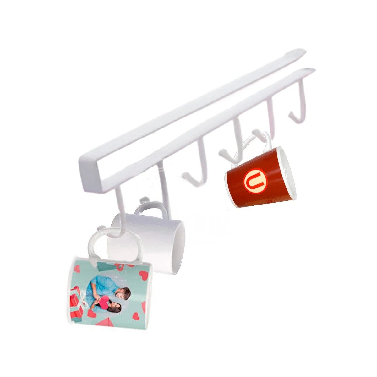 PACK6 ARTICULO DE MENAJE 6X1 BLANCO PARA UN USO DINAMICO EN SU HOGAR REAL Y+REGALO STICKER - 2