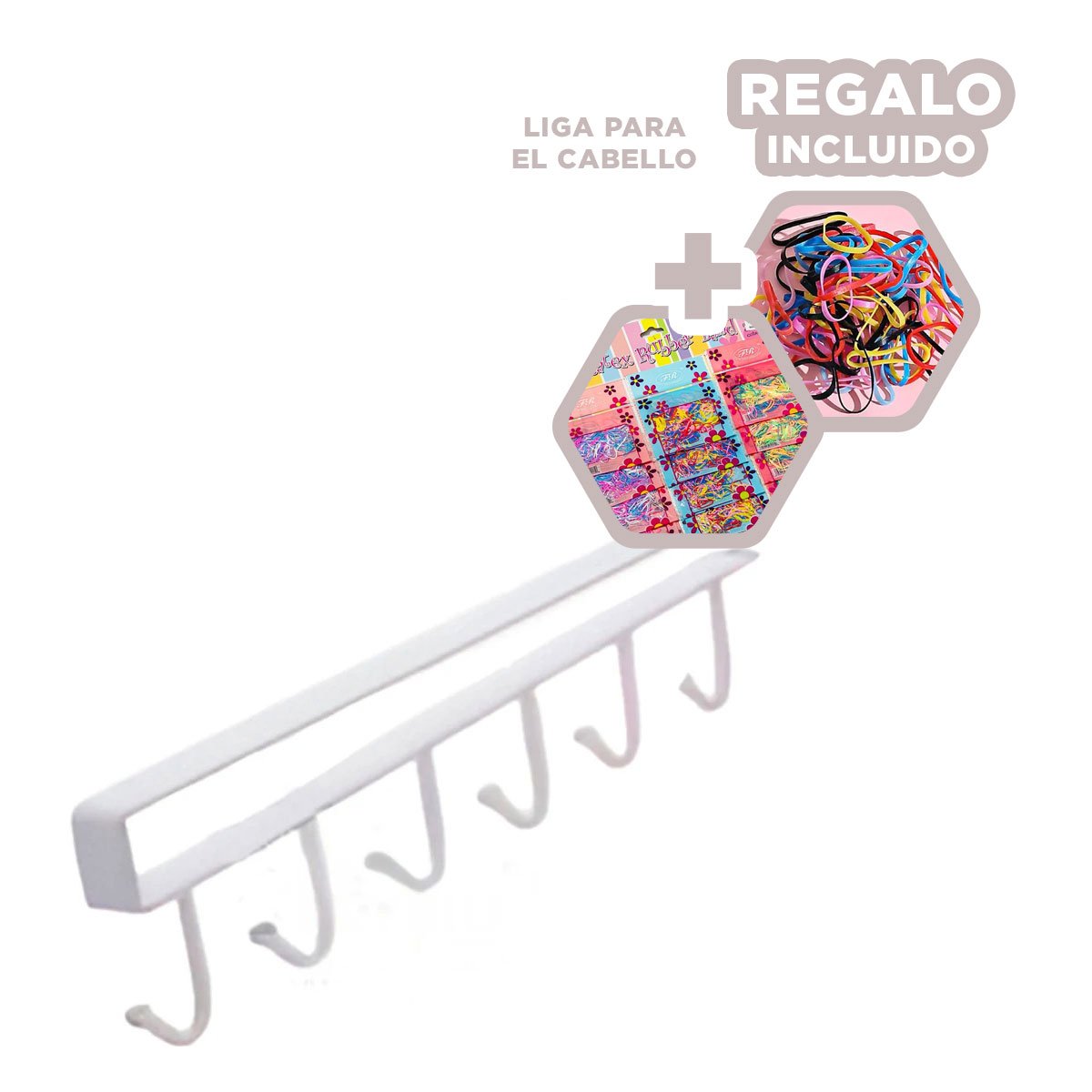SOPORTE MULTIFUNCION 6X1 COLOR BLANCO PARA LA UTILIDAD DE HIJOS SANOS Y+LIGAS REGALO - 2