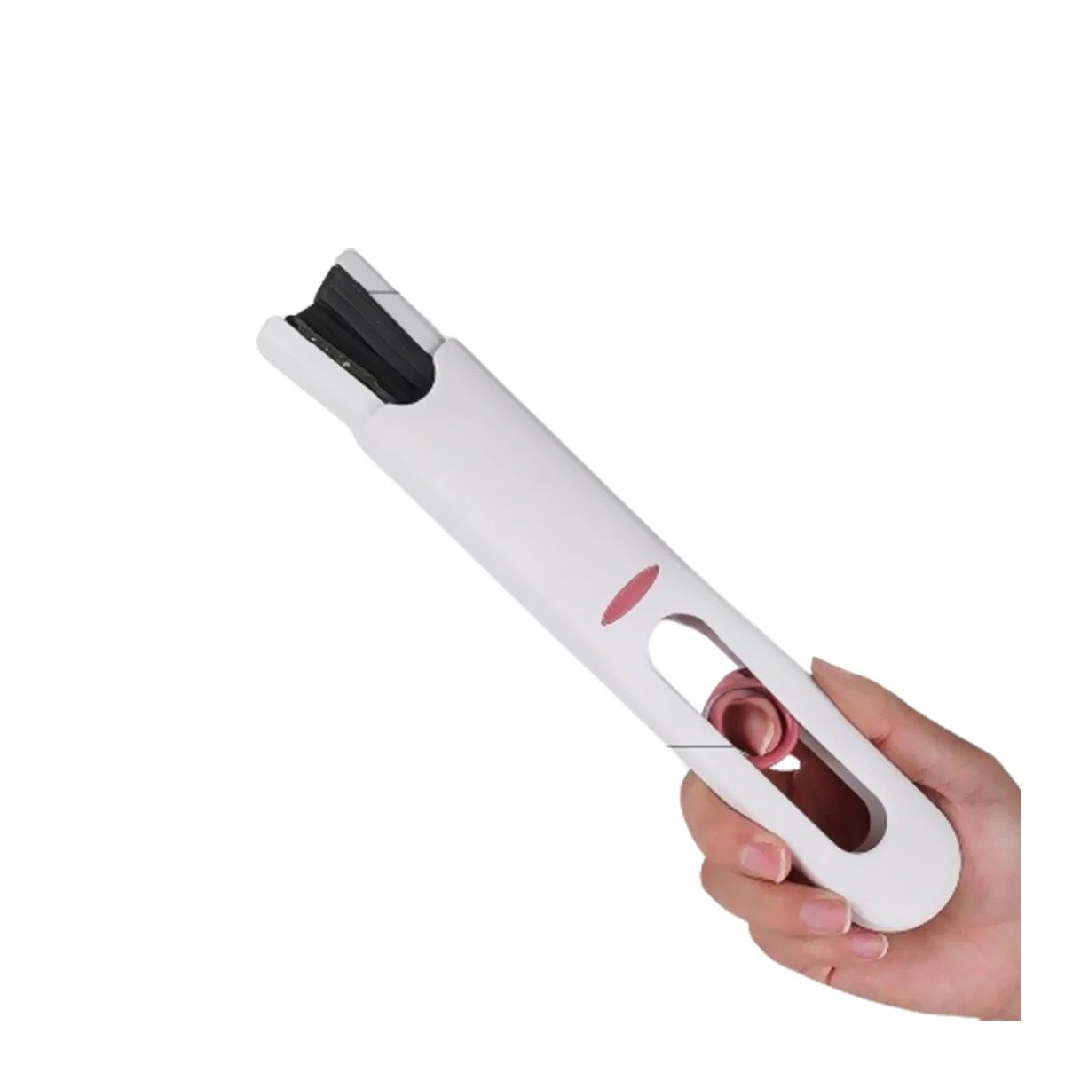 PACK12 UTENSILIO PORTATIL CON 3 CABEZALES DE ALGODON USO PRACTICO BLANCO Y+REGALO STICKER - 2