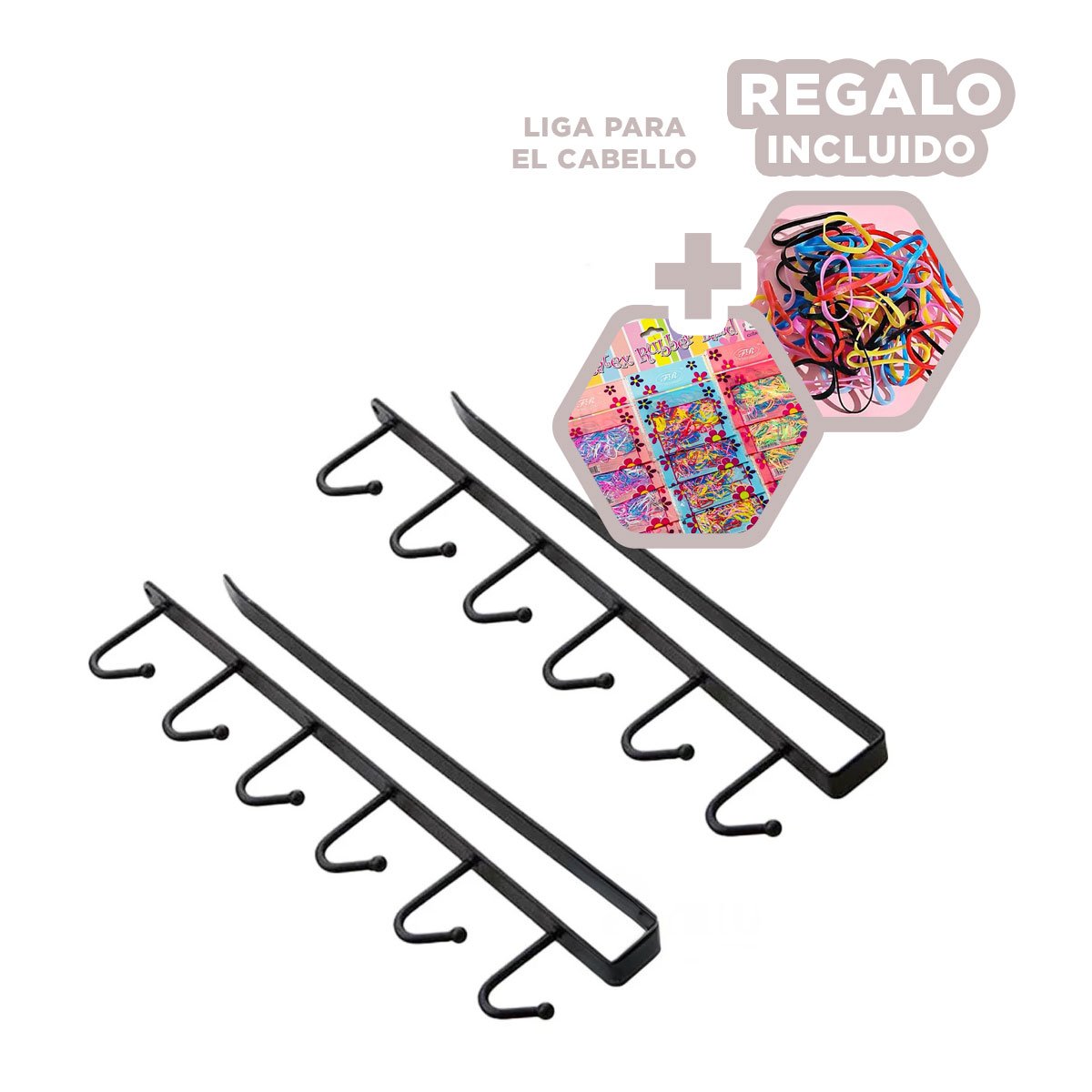 SOPORTE MULTIFUNCION 6X1 COLOR NEGRO PARA LA UTILIDAD DE HIJOS SANOS Y+LIGAS REGALO - 2