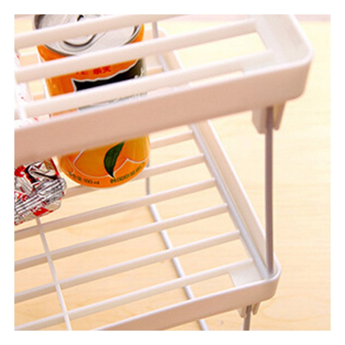 ESTANTE APILABLE 31X16X20 CM BLANCO PARA BRINDAR COMODIDAD EN CASA Y+POST IT - 3