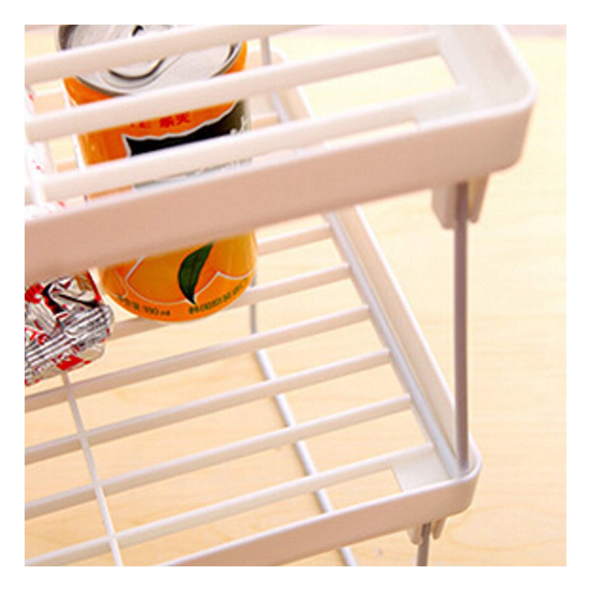 PACK4 SOPORTE DE MESA 31X16X20 CM BLANCO PARA LA LIMPIEZA EN DOMICILIO Y+REGALO STICKER - 3