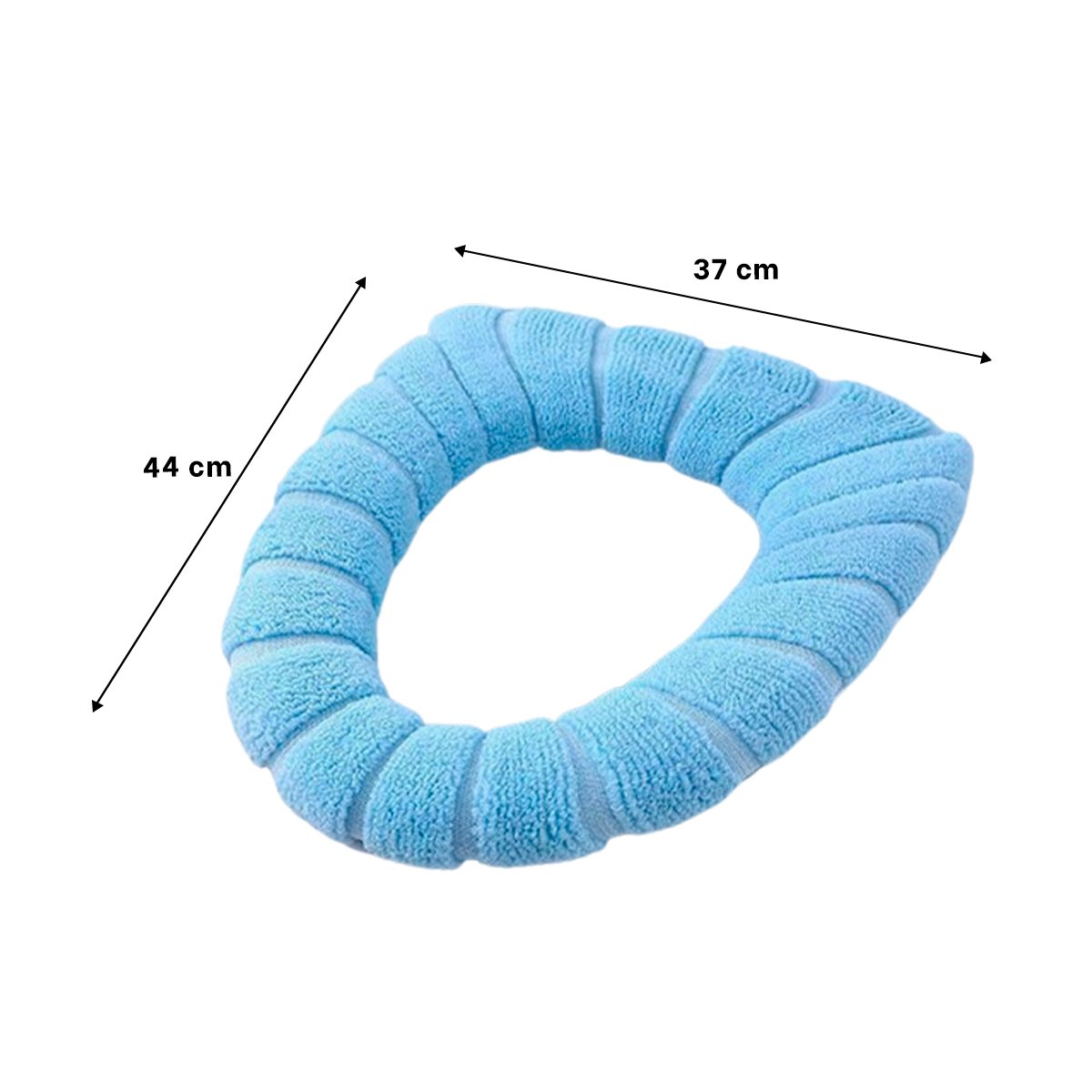 PACK6 PROTECTOR ACOLCHADO PARA INODORO TEXTIL CONFORTABLE Y PRACTICO EXTRA - 4