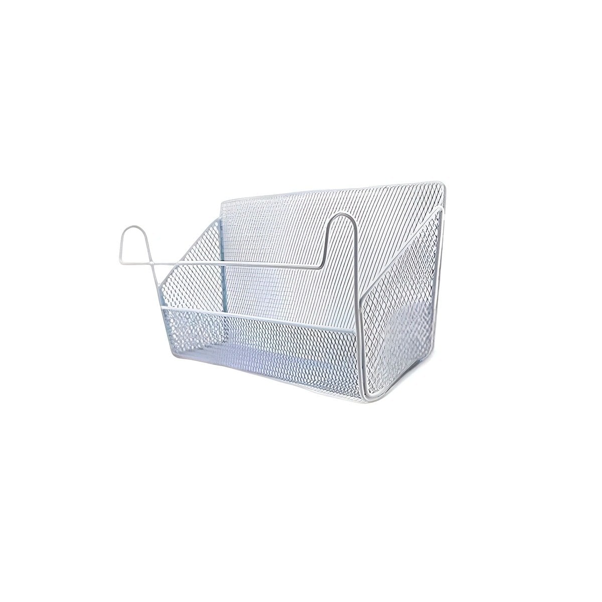 PACK4 ORGANIZADOR DE MALLA 26X8X13 CM DE BLANCO DE GRAN CALIDAD PARA MUCHA CARGA Y+PAPEL REGALO - 3