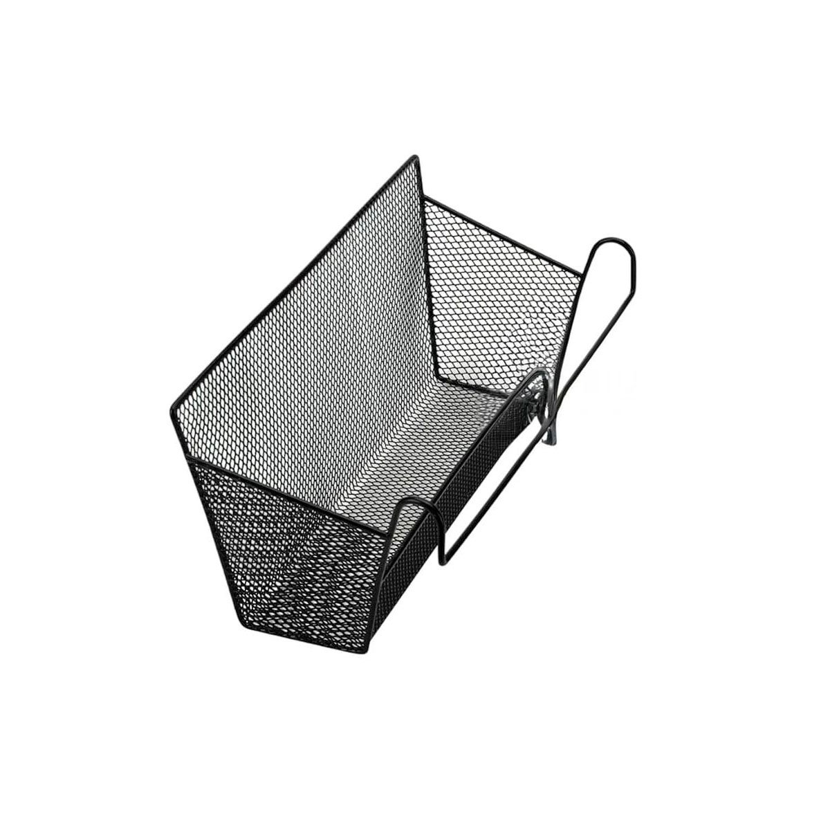 CESTA COLGADOR 26X8X13 CM DE NEGRO DE MATERIAL FUERTE EN SU HOGAR Y+REGALO STICKER - 1