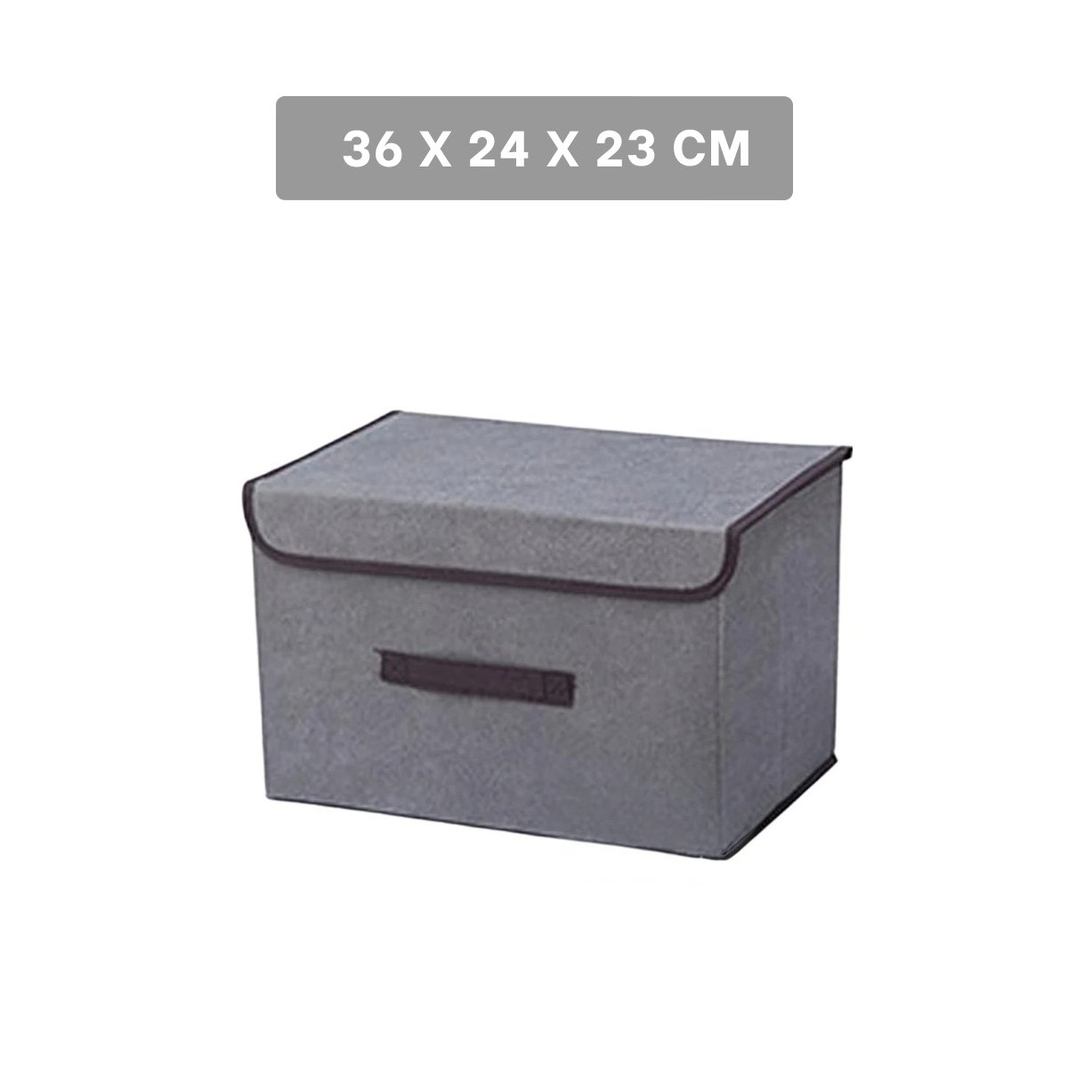 PACK4 MODULO TEXTIL PLOMO 36X24X23CM PARA CUIDAR ROPA ACCESORIOS Y TEXTILES - 4