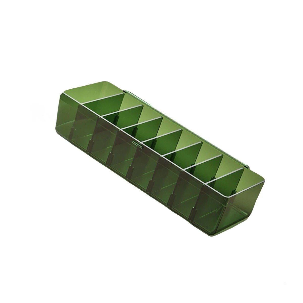 CAJA ORGANIZADORA PRACTICA PEQUENA 16.5X10X7.5CM PARA ESCRITORIO DIARIO VERDE Y+PAPEL REGALO - 5
