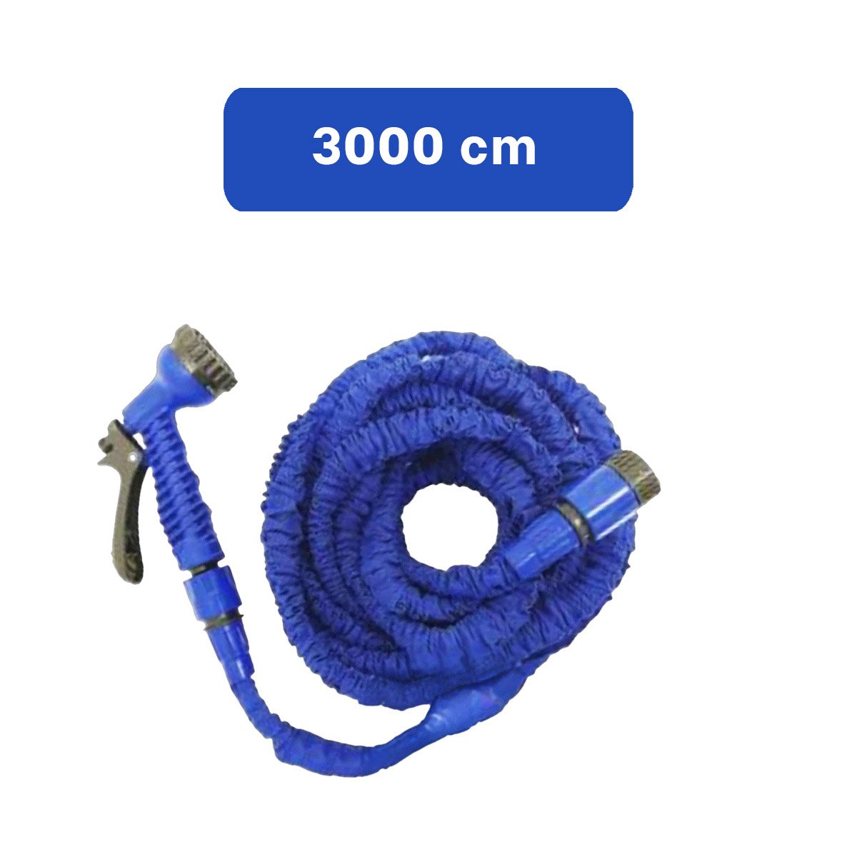 MANGUERA FLEXIBLE 30 METROS - AZUL PARA JARDIN Y RIEGO EN CASA - 4