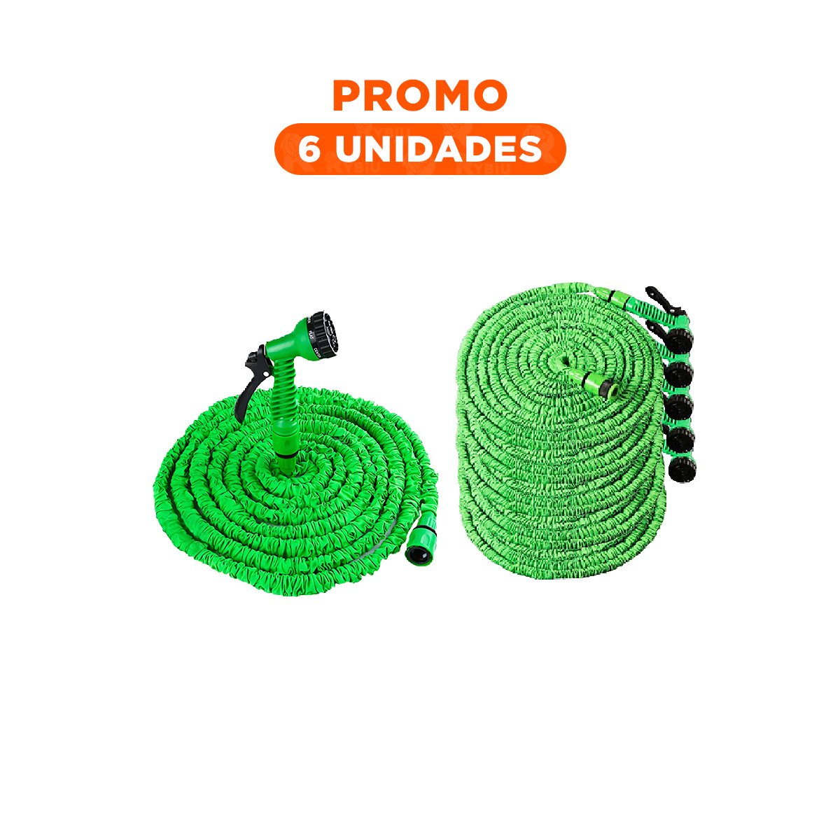 PACK6 PROPUESTA DE RIEGO EXTENSIBLE DE 30 METROS PARA JARDÍN Y PATIO Y+REGALO STICKER - 1