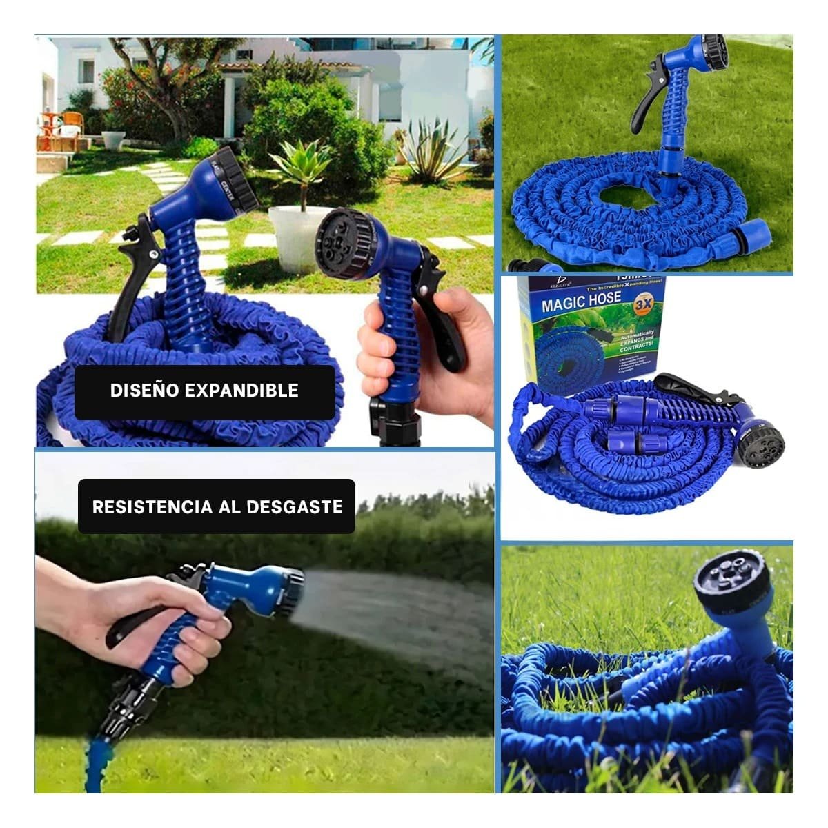 PACK6 DISPOSITIVO EXPANDIBLE PARA RIEGO DE PLANTAS Y LIMPIEZA DE ESPACIOS Y+PAPEL REGALO - 3