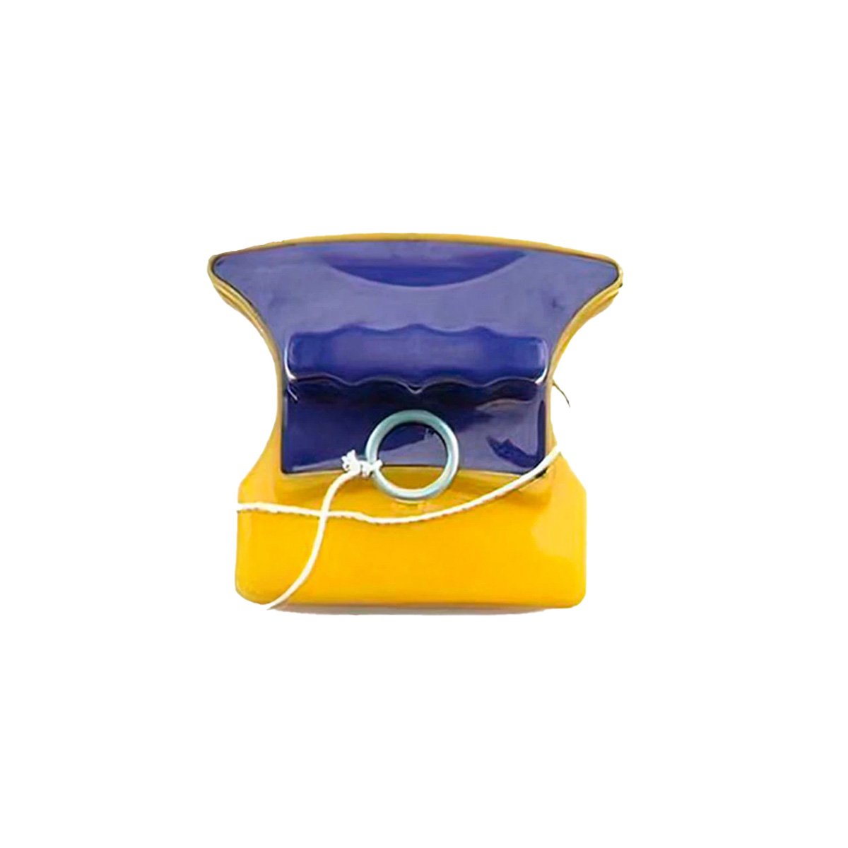 PACK12 HERRAMIENTA VIDRIOS MAGNETICO CUADRADO AZUL AMARILLO PARA HOGAR Y+REGALO STICKER - 2