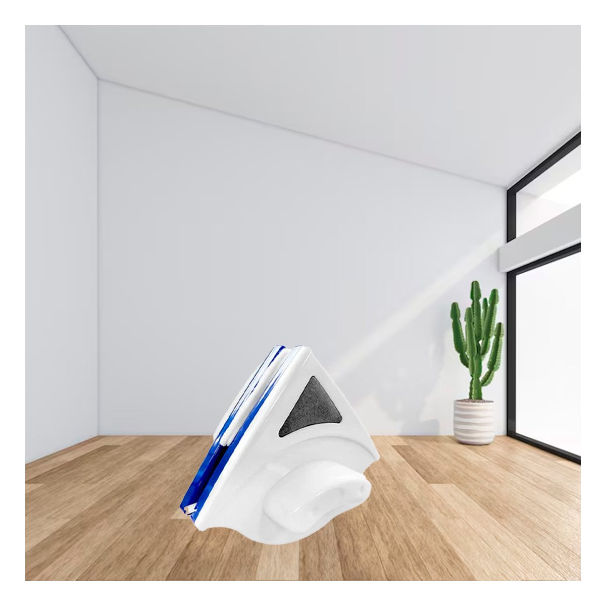 PACK4 SOLUCION VIDRIOS MAGNETICO TRIANGULAR AZUL AMARILLO PARA VENTANAS HOGAR - 5