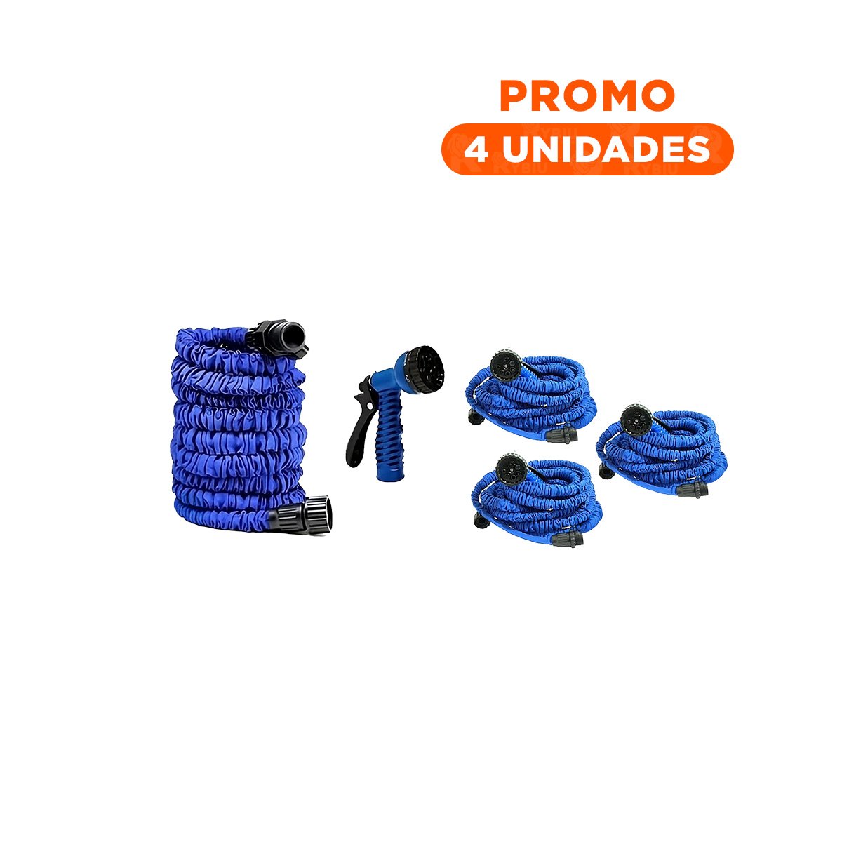 PACK4 EQUIPO DE RIEGO AJUSTABLE DE 15 METROS PARA JARDINES Y PATIO DE CASA - 1