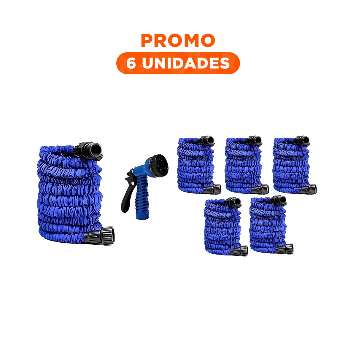 PACK6 PROPUESTA DE RIEGO AJUSTABLE DE 15 METROS PARA JARDÍN Y PATIO Y+REGALO STICKER - 1