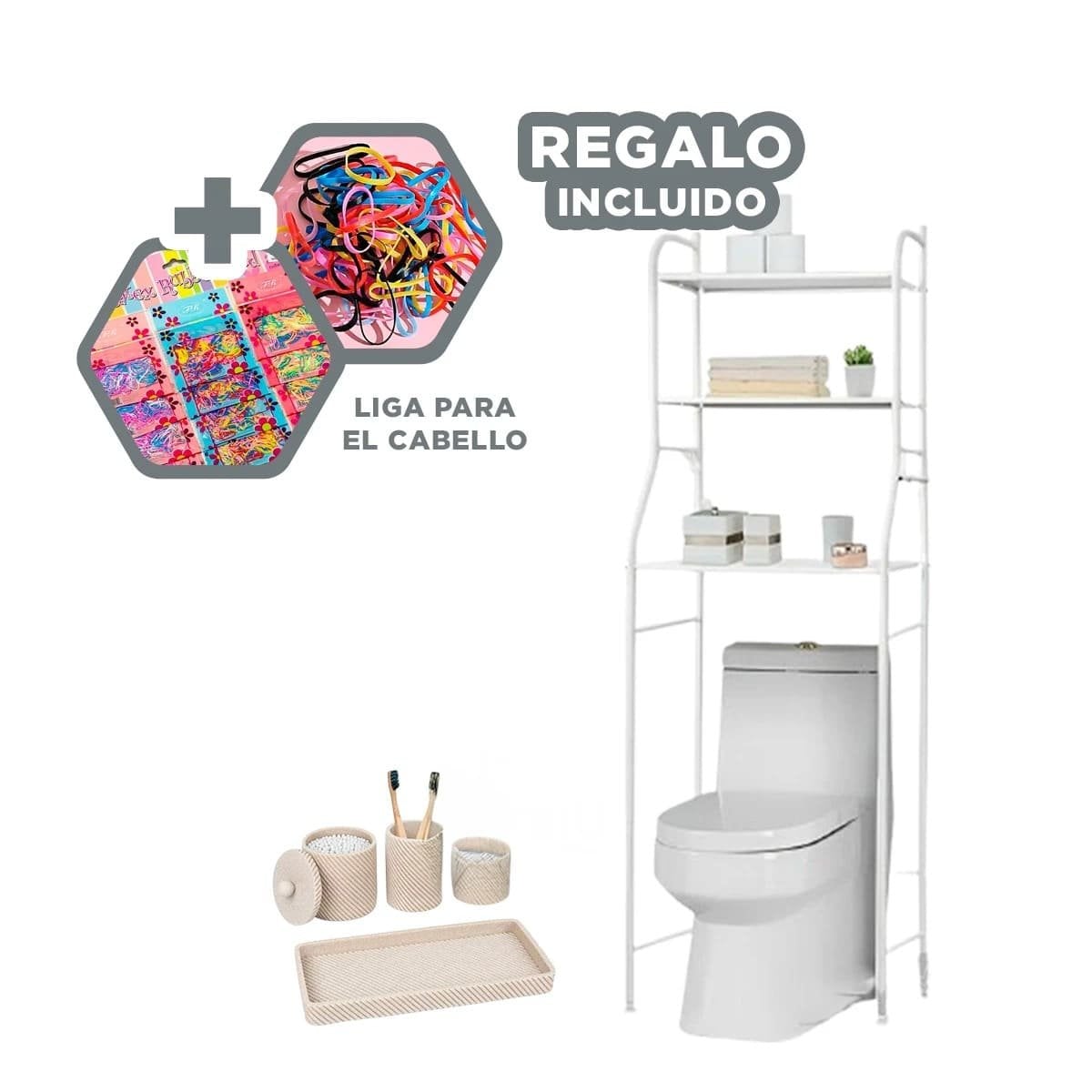 ANAQUEL CUADRADO BLANCO PARA PARED DE HOGAR QUE APORTA ORDEN Y DECORACION Y+LIGAS REGALO - 2