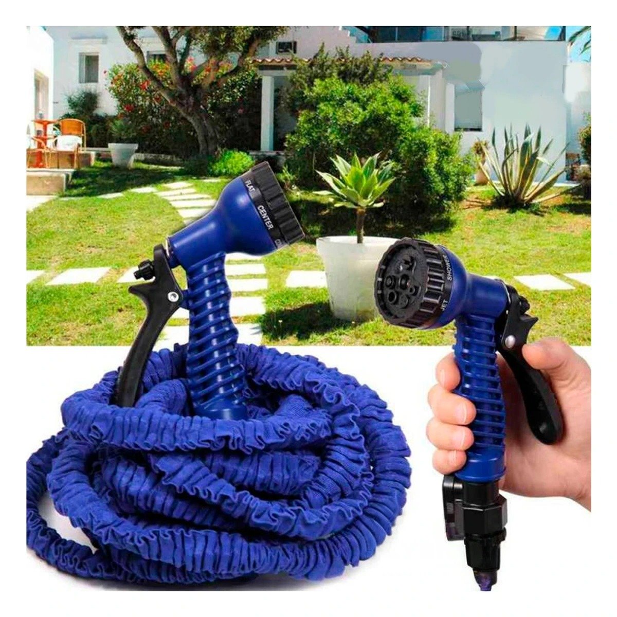 CONDUCTO EXPANDIBLE PARA RIEGO PRÁCTICO Y LIMPIEZA DE ÁREAS HOGAR Y+REGALO STICKER - 3