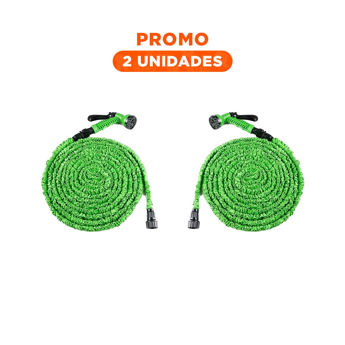PACK2 SOLUCIÓN DE RIEGO EXTENSIBLE DE 15 METROS PARA JARDÍN Y ESPACIOS Y+REGALO STICKER - 1
