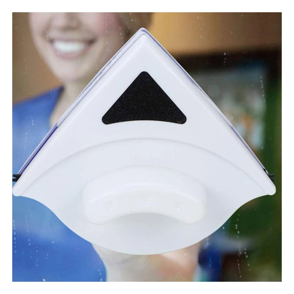 PACK12 COMPLEMENTO VIDRIOS MAGNETICO TRIANGULAR AZUL AMARILLO PARA CASA Y HOGAR - 5