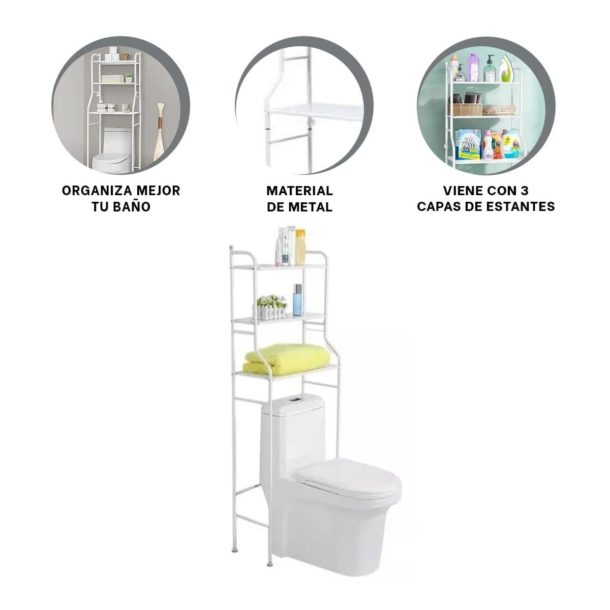 REPISERO CUADRADO BLANCO PARA AMBIENTES DE HOGAR CON USO DIARIO Y FACIL LIMPIEZA Y+POST IT - 5