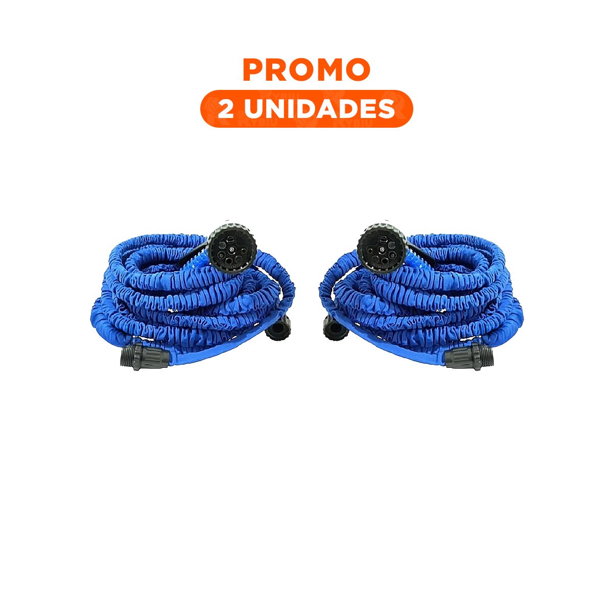 PACK2 SOLUCIÓN DE RIEGO EXTENSIBLE DE 15 METROS PARA JARDÍN Y ÁREAS DEL HOGAR Y+REGALO STICKER - 1