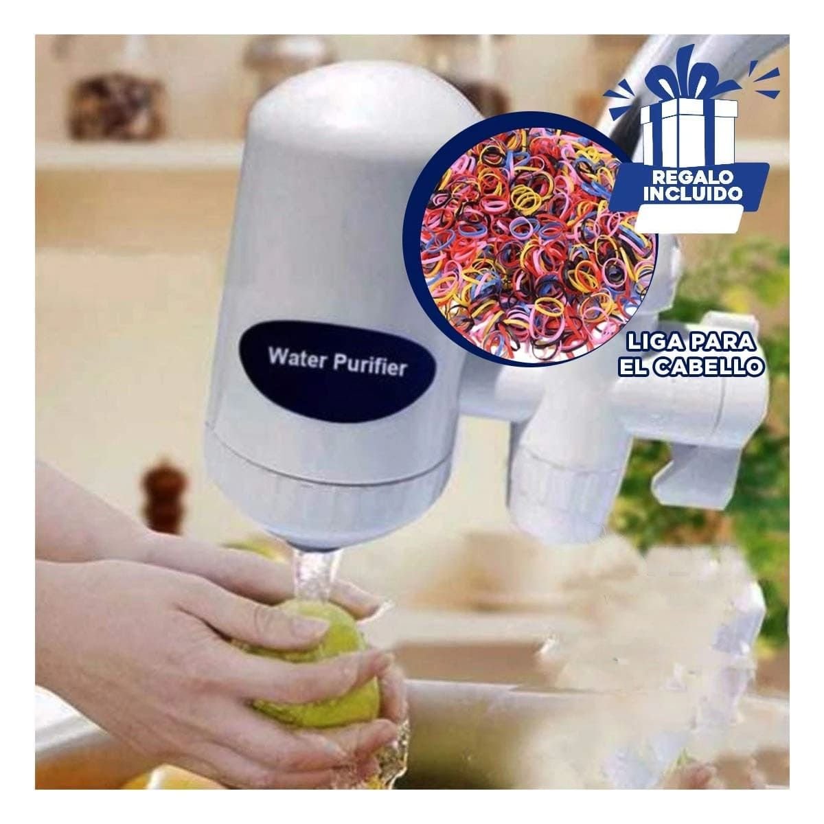 EQUIPO DE AGUA BLANCO PARA COCINA Y CASA CON PURIFICACION CONSTANTE Y SIMPLE Y+LIGAS REGALO - 2