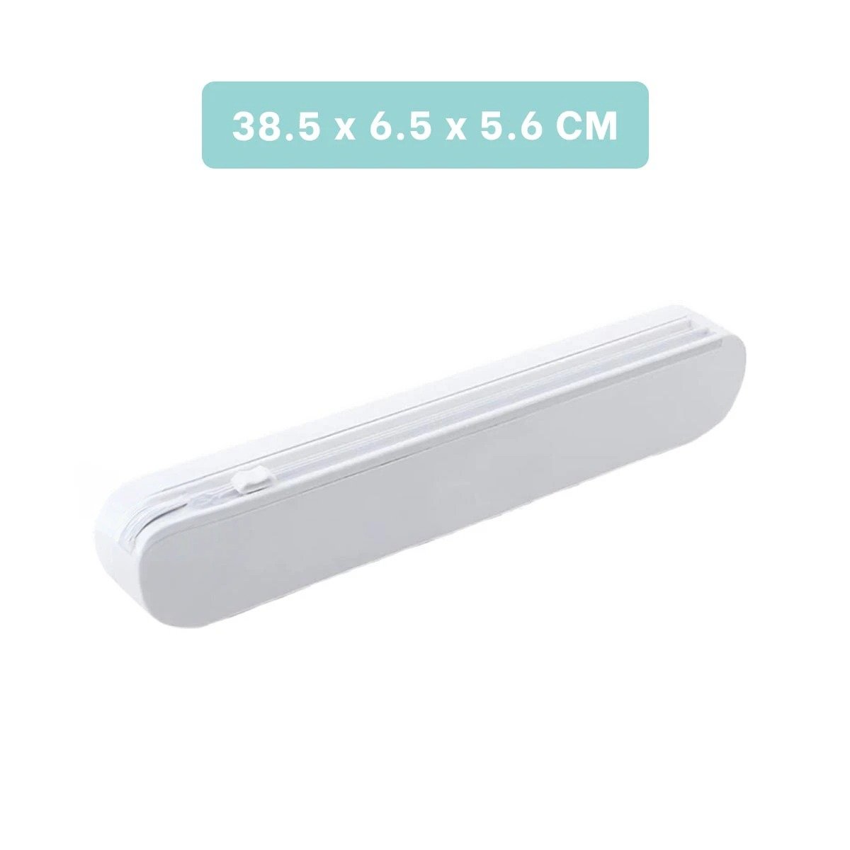 EQUIPO DISPENSADOR PARA CORTE DE FILM Y PAPEL ALUMINIO EN COCINA DE CASA Y+PAPEL REGALO - 4