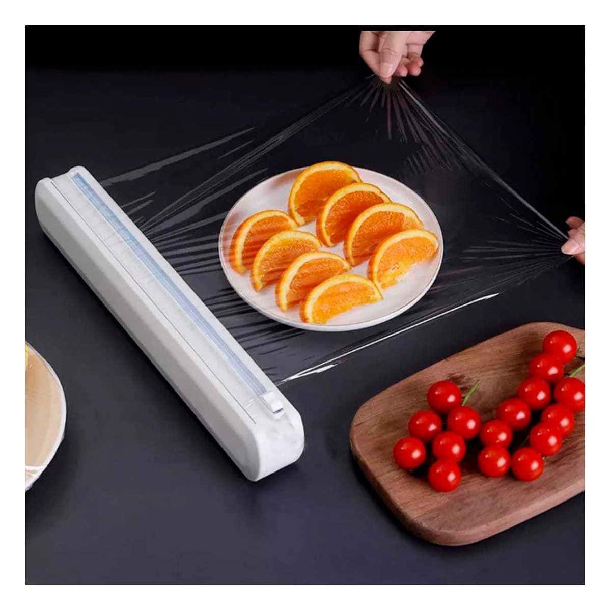 MAQUINA DISPENSADORA PARA FILM Y PAPEL ALUMINIO USO PRACTICO EN COCINA HOGAR - 1