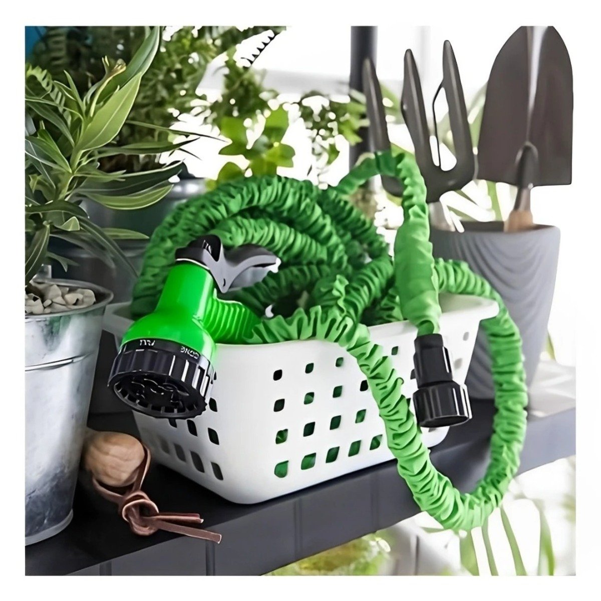 PACK12 UTENSILIO EXPANDIBLE PARA RIEGO DE PLANTAS Y LIMPIEZA DE PATIOS DEL HOGAR - 5