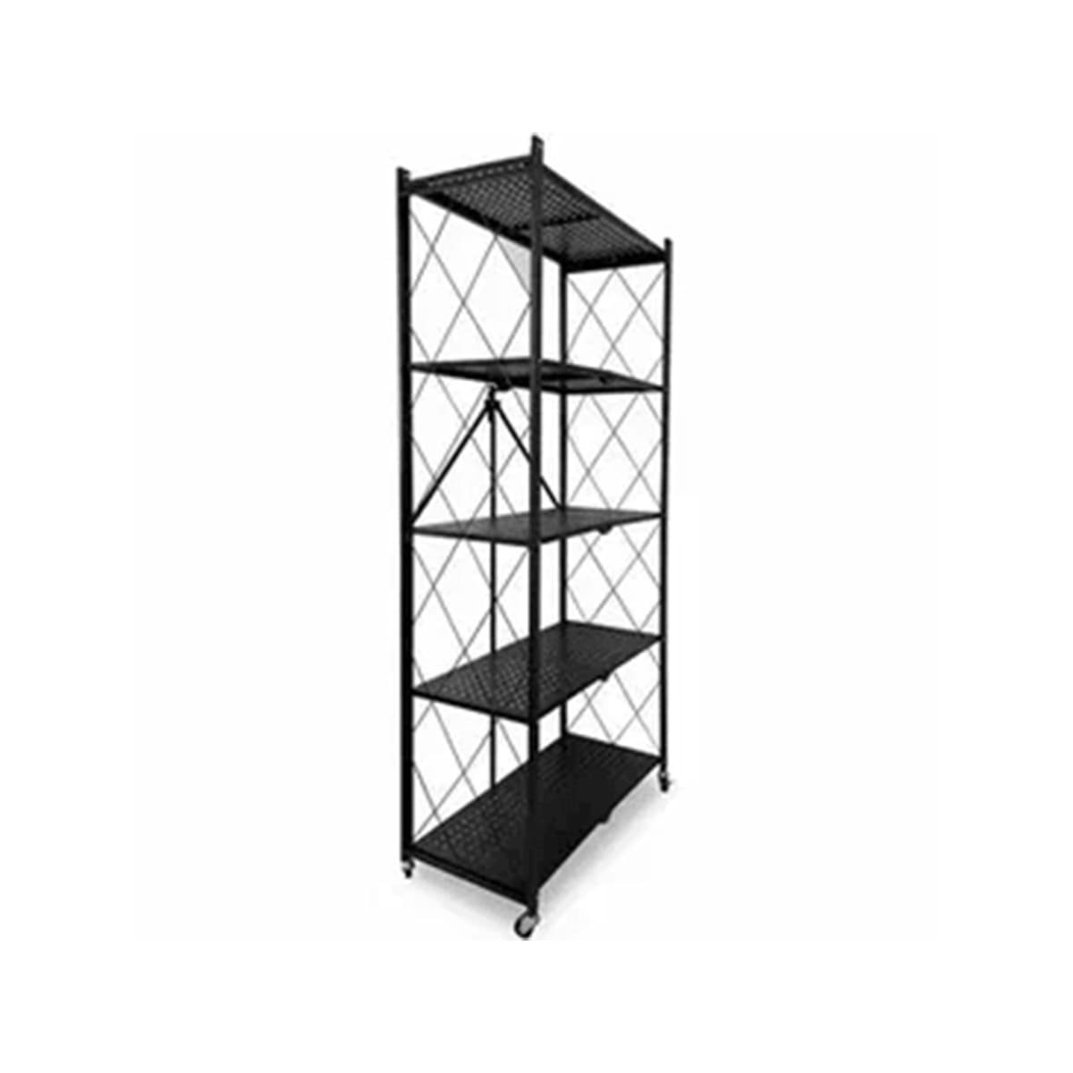 PACK2 MODULO PLEGABLE METAL 5 NIVELES NEGRO PARA ALMACENAJE SEGURO Y+REGALO STICKER - 2