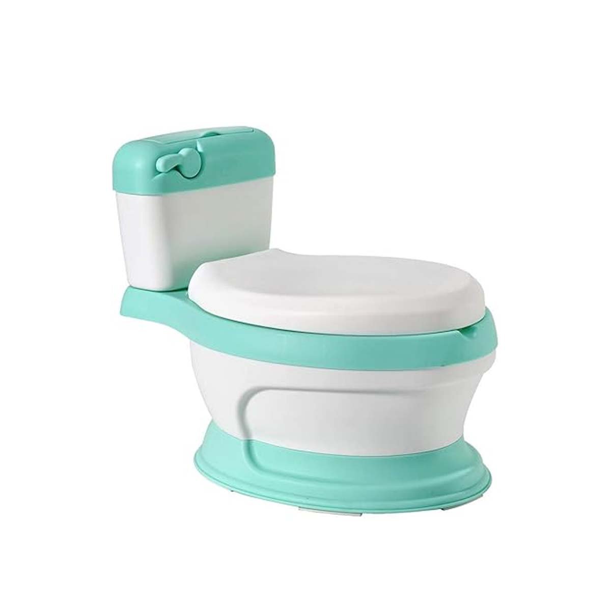 TOILET INFANTIL VERDE RESISTENTE PARA HOGAR CON DISENO COMODO Y USO DIARIO Y+LIGAS REGALO - 5