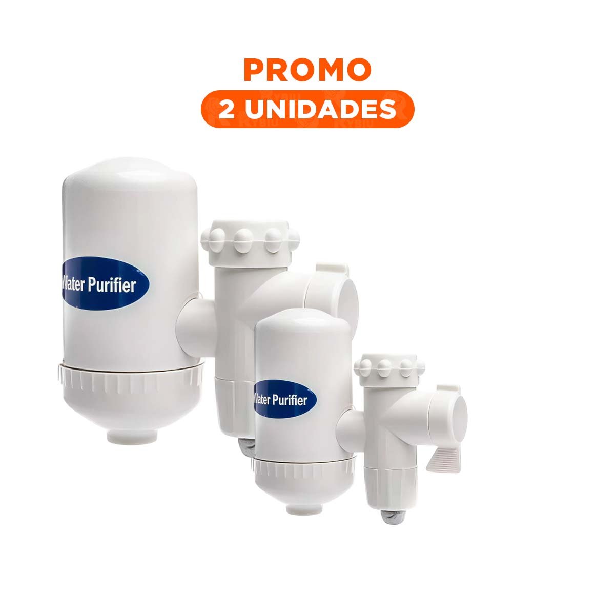 PACK2 UNIDAD DE AGUA BLANCA PARA COCINA Y CASA CON SISTEMA LIMPIO Y EFICIENTE Y+REGALO STICKER - 1