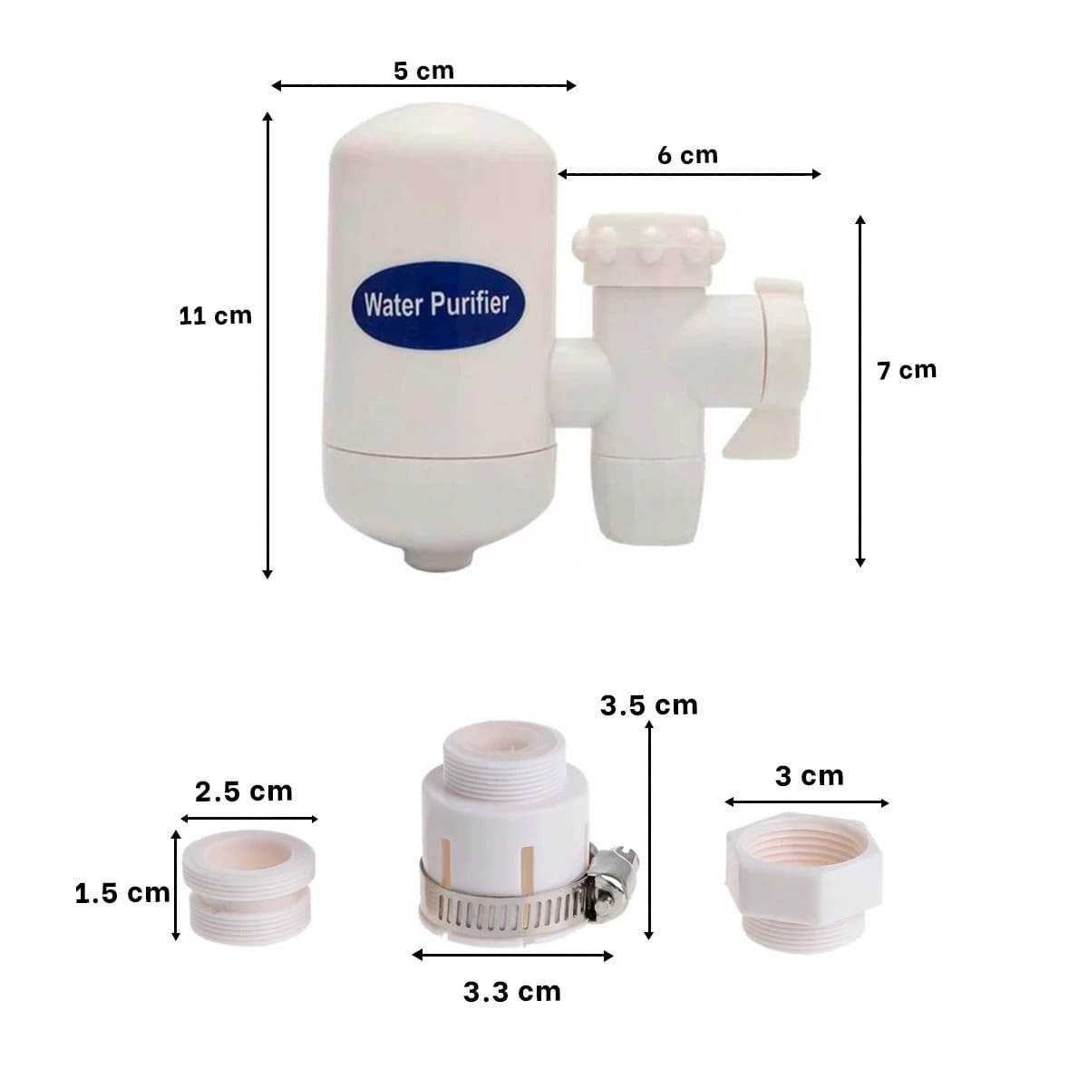 PACK2 UNIDAD DE AGUA BLANCA PARA COCINA Y CASA CON SISTEMA LIMPIO Y EFICIENTE Y+REGALO STICKER - 4
