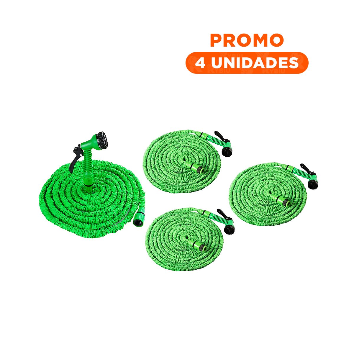 PACK4 EQUIPO DE RIEGO EXTENSIBLE DE 30 METROS PARA JARDÍN Y PATIO DEL HOGAR - 1