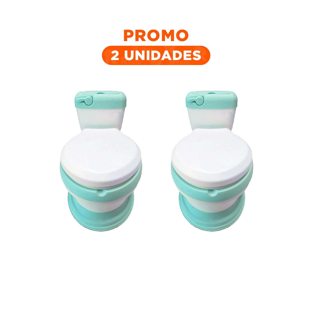 PACK2 ELEMENTO INFANTIL VERDE PARA CASA CON FORMATO COMODO Y FACIL Y+REGALO STICKER - 1