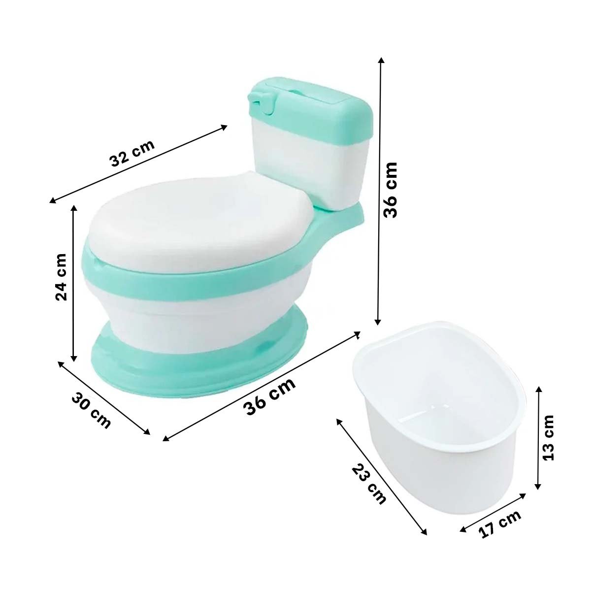 PACK2 ELEMENTO INFANTIL VERDE PARA CASA CON FORMATO COMODO Y FACIL Y+REGALO STICKER - 4