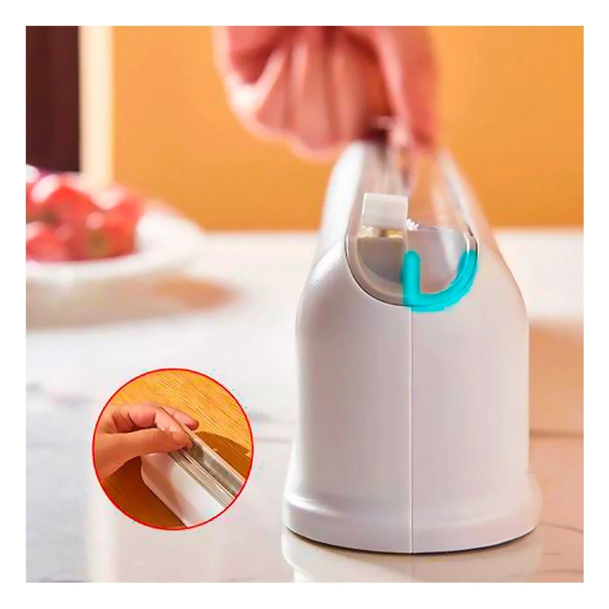 PACK4 IMPLEMENTO DISPENSADOR CON CORTADOR PARA FILM Y PAPEL ALUMINIO Y+PAPEL REGALO - 2