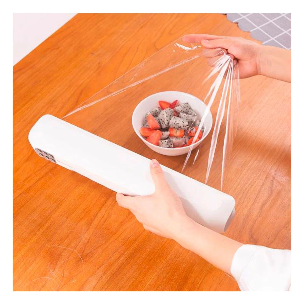 PACK4 IMPLEMENTO DISPENSADOR CON CORTADOR PARA FILM Y PAPEL ALUMINIO Y+PAPEL REGALO - 5