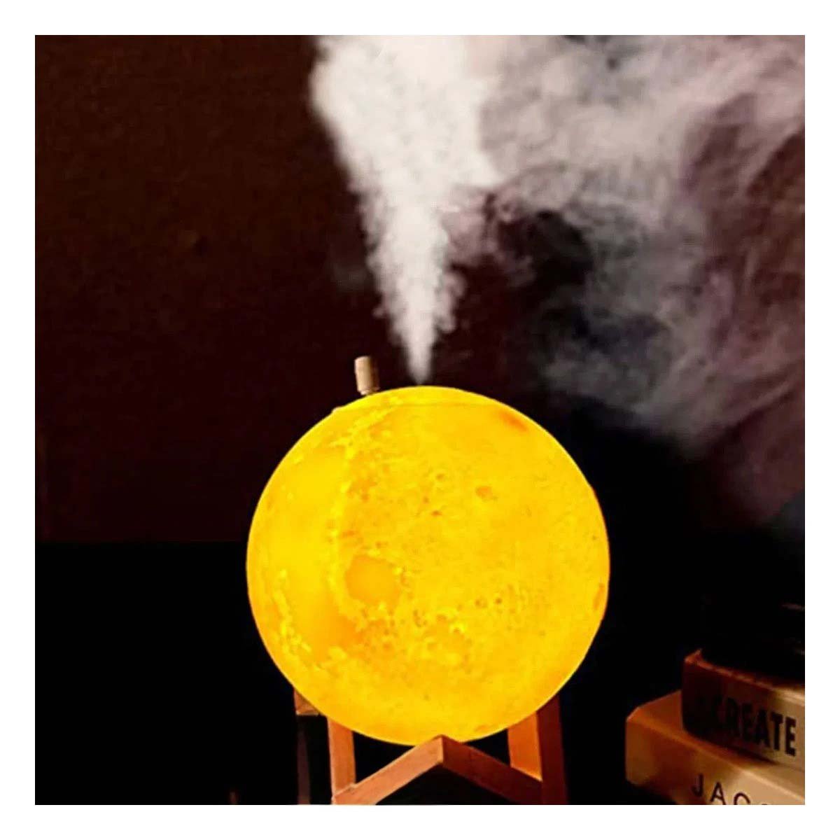 PACK4 ACCESORIO HUMIDIFICANTE CON LUZ LUNAR PARA ESPACIOS DE CASA - 2