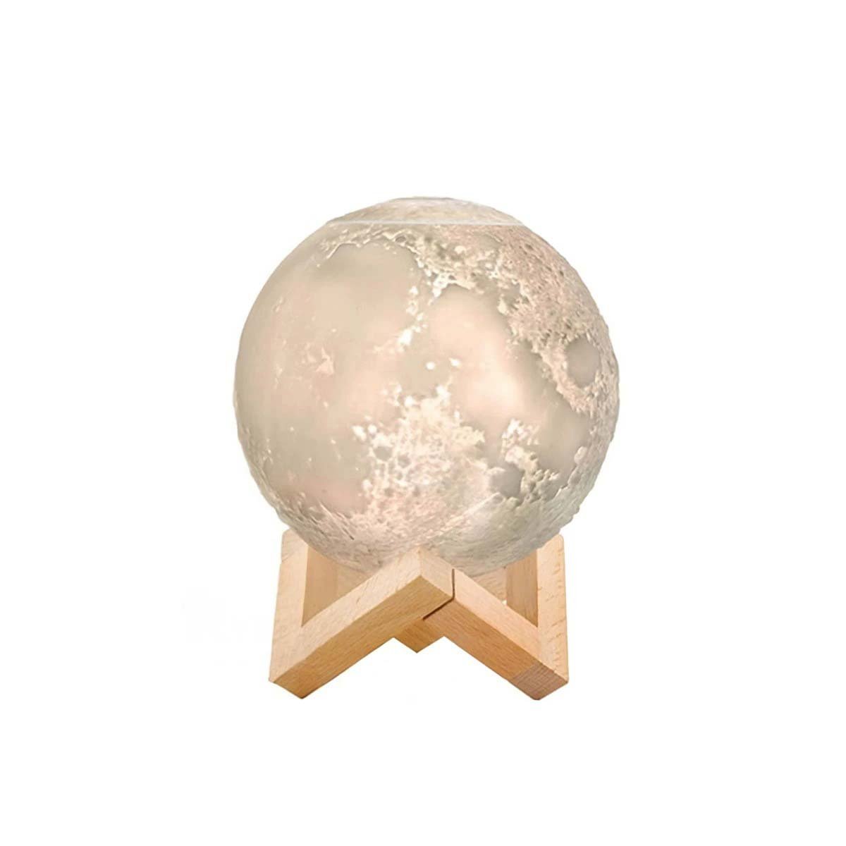 PACK2 DECORACION HUMIDIFICANTE CON LAMPARA LUNAR PARA SALA Y DORMITORIO Y+REGALO STICKER - 2
