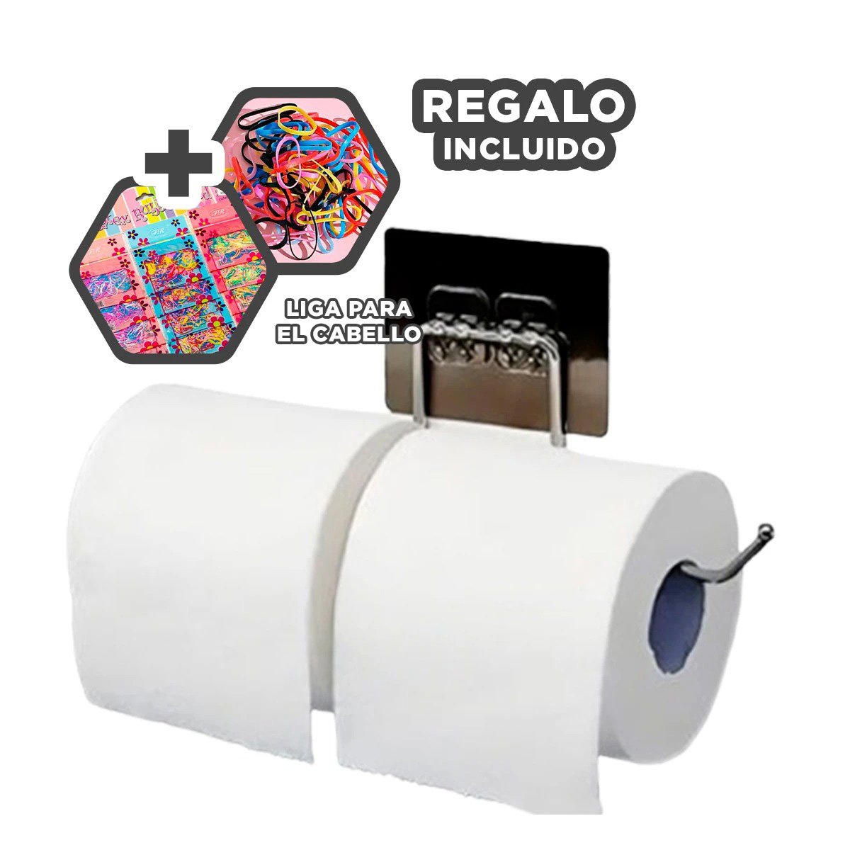 ORGANIZADOR INDIVIDUAL DE PAPEL TOALLA FUNCIONAL RESISTENTE PARA COCINA HOGAR Y+LIGAS REGALO - 2