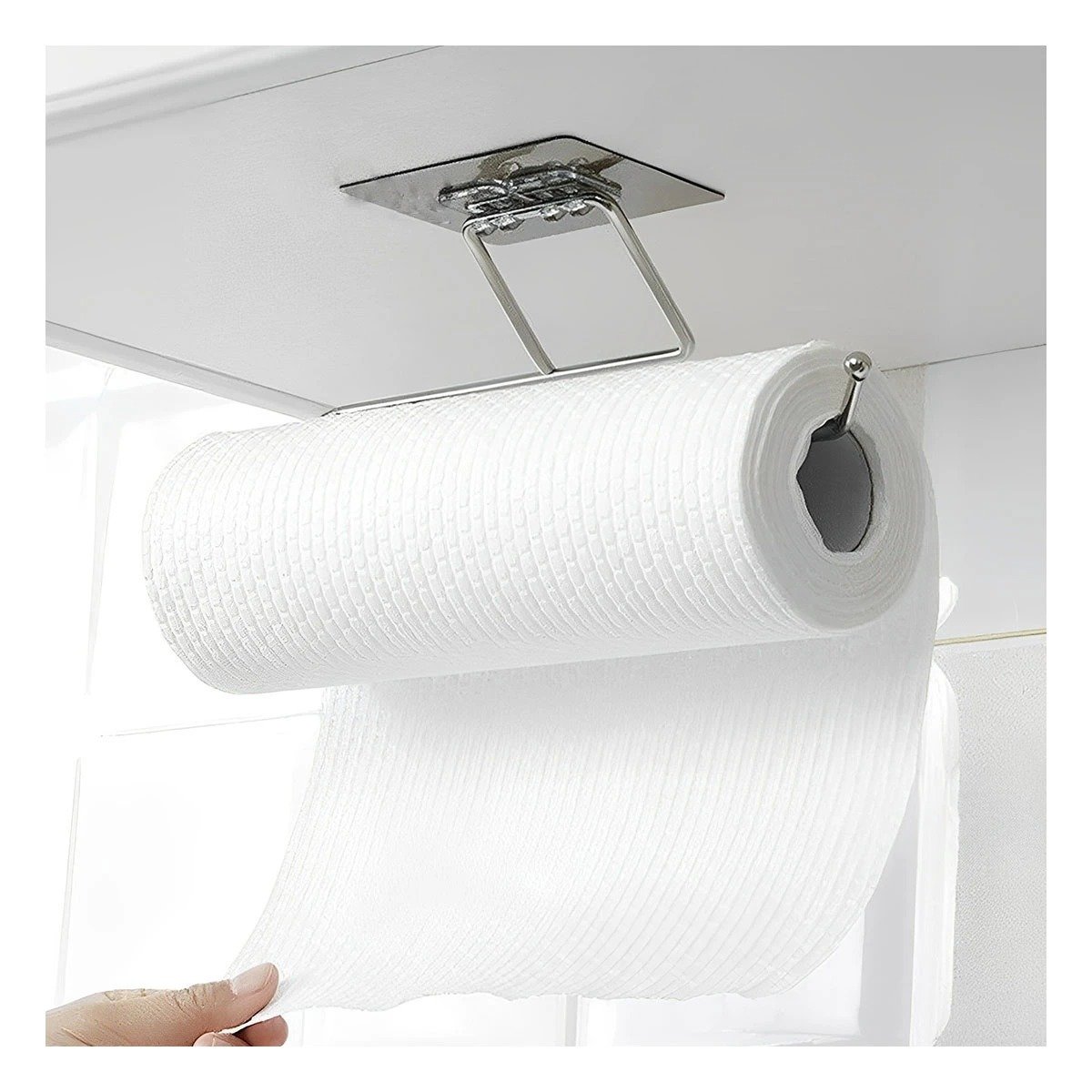 ORGANIZADOR INDIVIDUAL DE PAPEL TOALLA FUNCIONAL RESISTENTE PARA COCINA HOGAR Y+LIGAS REGALO - 3