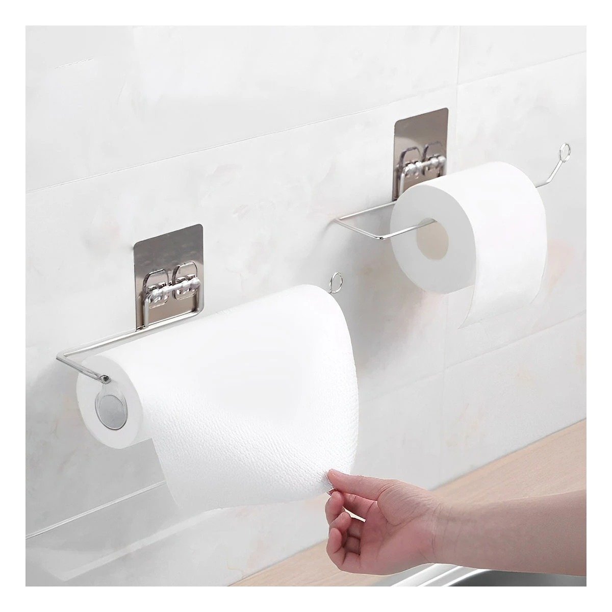PACK4 CONTENEDOR INDIVIDUAL DE PAPEL TOALLA PARA COCINA USO DIARIO HOGAR CASA Y+REGALO STICKER - 5