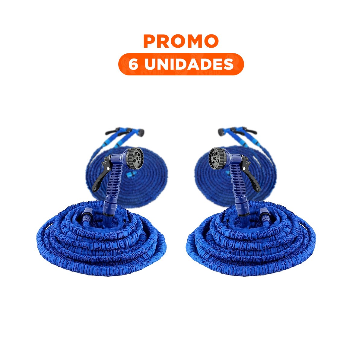 PACK6 ARTÍCULO EXPANDIBLE PARA RIEGO Y ORDENADO EN JARDINES DEL HOGAR Y+REGALO STICKER - 1